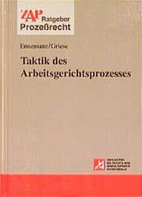 Abbildung von: Taktik des Arbeitsgerichtsprozesses - ZAP