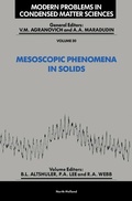 Cover: Mesoscopic Phenomena in Solids - Elsevier