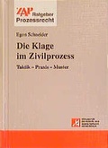 Cover: Die Klage im Zivilprozess - ZAP