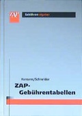 Cover: ZAP-Geb&uuml;hrentabelle - ZAP