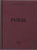 Cover: Thomas Feuerstein. POEM - Schlebr&uuml;gge.Editor