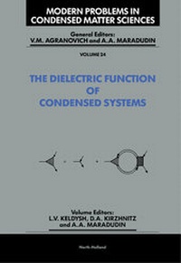 Abbildung von: The Dielectric Function of Condensed Systems - Elsevier