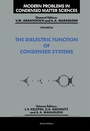 Cover: The Dielectric Function of Condensed Systems - Elsevier
