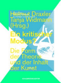 Enlarge image Cover: Ein kritischer Modus? - Schlebrügge.Editor