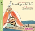 Cover: Uhus Reise durch die Musikgeschichte. Das 18. Jahrhundert. Barock, Wiener Klassik und was sonst noch war - Igel Records
