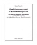Cover: Qualit&auml;tsmanagement in Steuerberaterpraxen - Haag + Herchen