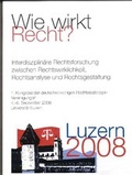 Cover: Wie wirkt Recht? - Orlux Verlag