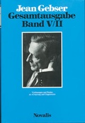 Cover: Gesamtausgabe Band V/2 - Novalis Verlag