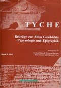Cover: Tyche - Band 9 - Holzhausen Verlag