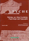Cover: Tyche - Band 19 - Holzhausen Verlag