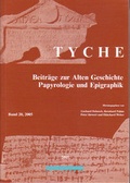 Cover: Tyche - Band 20 - Holzhausen Verlag