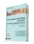 Cover: Psalterium Demetrii Sinaitici Bd. 2 - Holzhausen Verlag