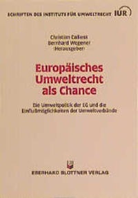 Bild: Europäisches Umweltrecht als Chance - Blottner Verlag e.K.
