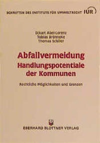 Abbildung von: Abfallvermeidung - Handlungspotentiale der Kommunen - Blottner Verlag e.K.