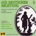 Cover: Aus deutscher Dichtung. Gedichte - Airlift