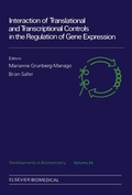 Cover: Interaction of Translational and Transcriptional Controls in the Regulation of Gene Expression - Elsevier