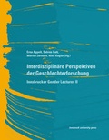 Cover: Interdisziplin&auml;re Perspektiven der Geschlechterforschung - innsbruck university press