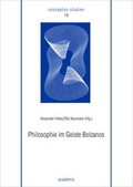 Cover: Philosophie im Geiste Bolzanos. Softcover - Academia