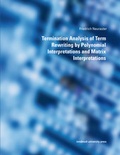 Cover: Termination Analysis of Term Rewriting by Polynomial Interpretations and Matrix Interpretations - innsbruck university press