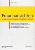 Cover: Frauenansichten in der administrativen Sozialen Arbeit - USP Publishing