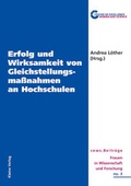 Cover: Erfolg und Wirksamkeit von Gleichstellungsmassnahmen an Hochschulen - USP Publishing