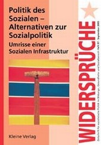 Abbildung von: Politik des Sozialen - Alternativen zur Sozialpolitik - USP Publishing