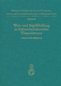 Cover: Wort- und Begriffsbildung in fr&uuml;hneuhochdeutscher Wissensliteratur - Reichert Verlag
