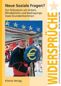 Abbildung von: Neue Soziale Fragen? Zur Diskussion um Arbeit, Mindestlohn und bedingungsloses Grundeinkommen - USP Publishing