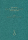 Cover: Proceedings of the Third European Conference of Iranian Studies - Reichert Verlag