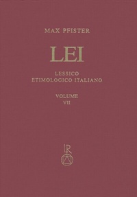 Abbildung von: Lessico Etimologico Italiano. Band 7 (VII) - Reichert Verlag