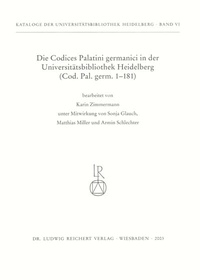 Abbildung von: Die Codices Palatini germanici in der Universitätsbibliothek Heidelberg - Reichert Verlag