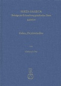 Cover: Galen. De plenitudine - Reichert Verlag