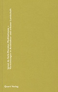 Cover: Mediationen - Vermittlungen in Architektur und urbaner Landschaft - Quart Verlag