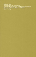 Cover: Verlockungen der Architektur - Quart Verlag
