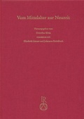 Cover: Vom Mittelalter zur Neuzeit - Reichert Verlag