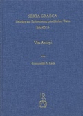 Cover: Vita Aesopi - Reichert Verlag