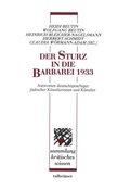 Cover: Der Sturz in die Barbarei 1933 - Talheimer