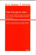 Cover: Das Kerygma Jesu - Dareschta