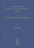 Cover: Die Sprachform der homerischen Epen - Reichert Verlag