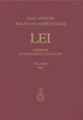 Cover: Lessico Etimologico Italiano. Band 8 (VIII) - Reichert Verlag