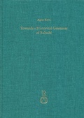 Cover: Towards a Historical Grammar of Balochi - Reichert Verlag