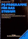 Cover: PC-Programme f&uuml;r das Studium - UVK