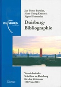 Cover: Duisburg-Bibliographie - Klartext