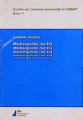 Cover: Medienpolitik der EG - UVK