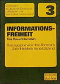 Cover: Informationsfreiheit - UVK