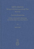 Cover: &raquo;Gnomica Democritea&laquo; - Reichert Verlag