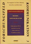 Bild: Medien-Gefühlskultur - UVK