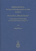 Cover: Das Lexikon &raquo;&Uuml;ber die Syntax&laquo; - Reichert Verlag