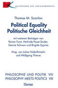 Cover: Political Equality /Politische Gleichheit - Klartext