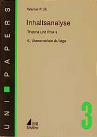 Enlarge image Cover: Inhaltsanalyse - UVK